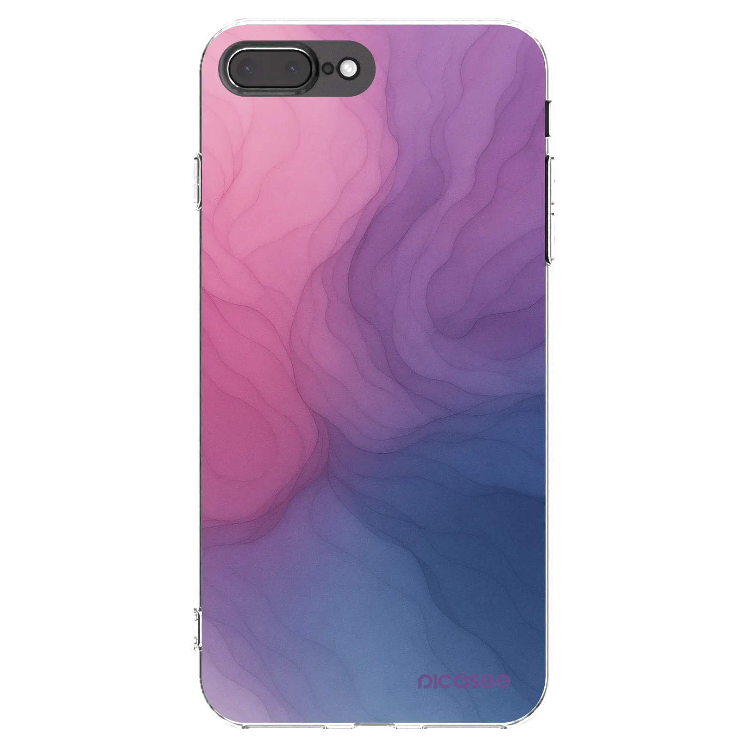 Picasee husă transparentă din silicon pentru Apple iPhone 7 Plus - Silk