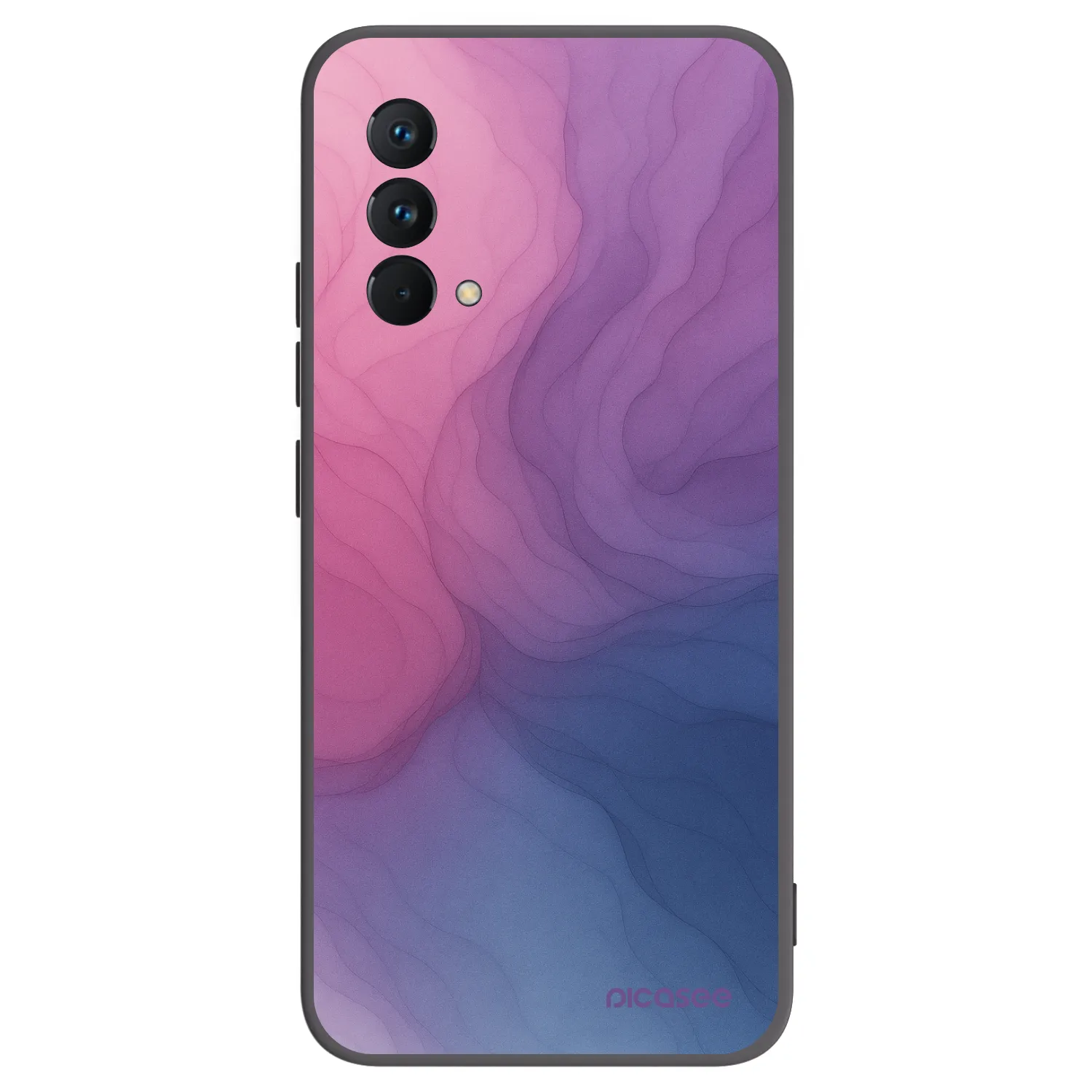 Picasee husă neagră din silicon pentru Realme GT Master Edition 5G - Silk