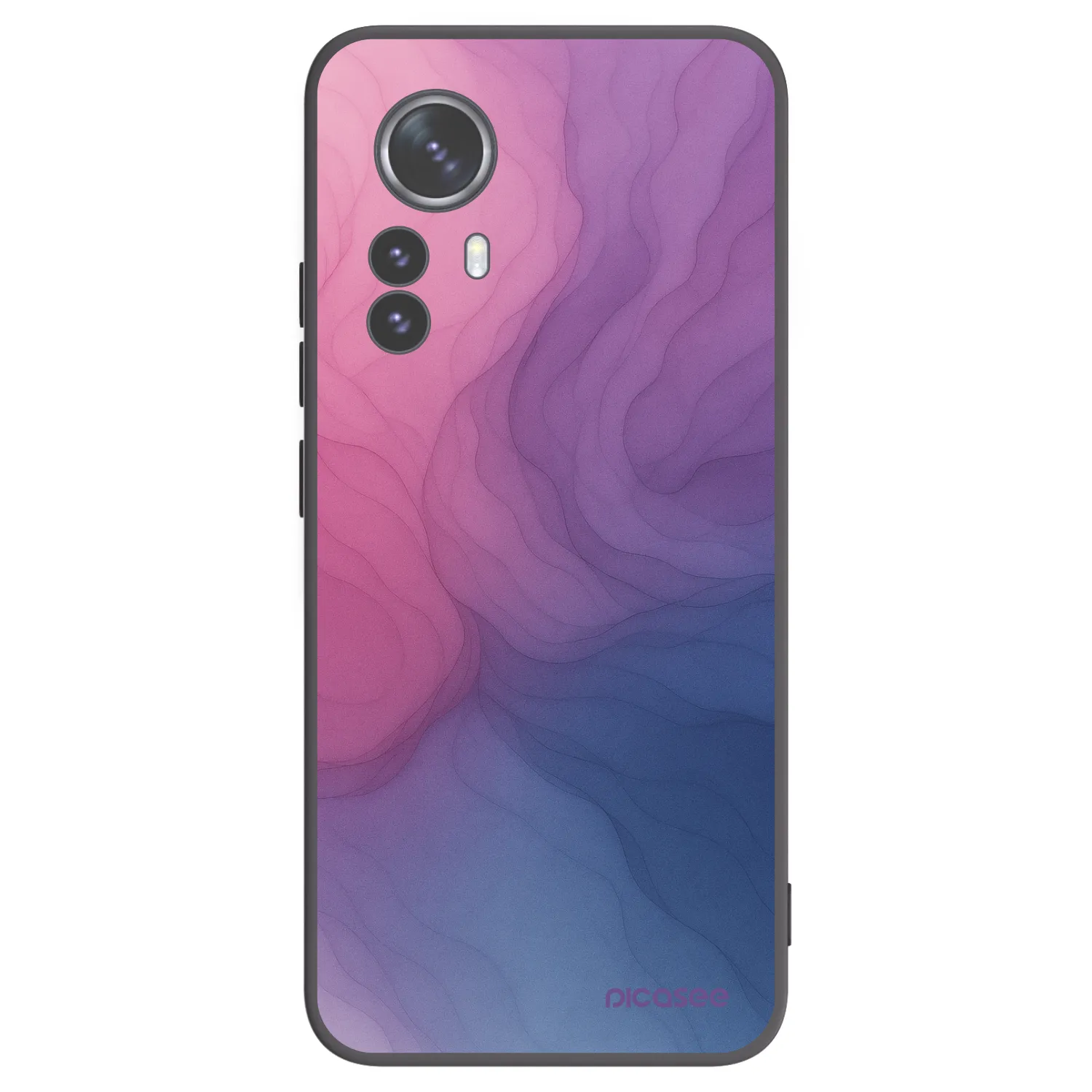 Picasee husă neagră din silicon pentru Xiaomi 12 Pro - Silk