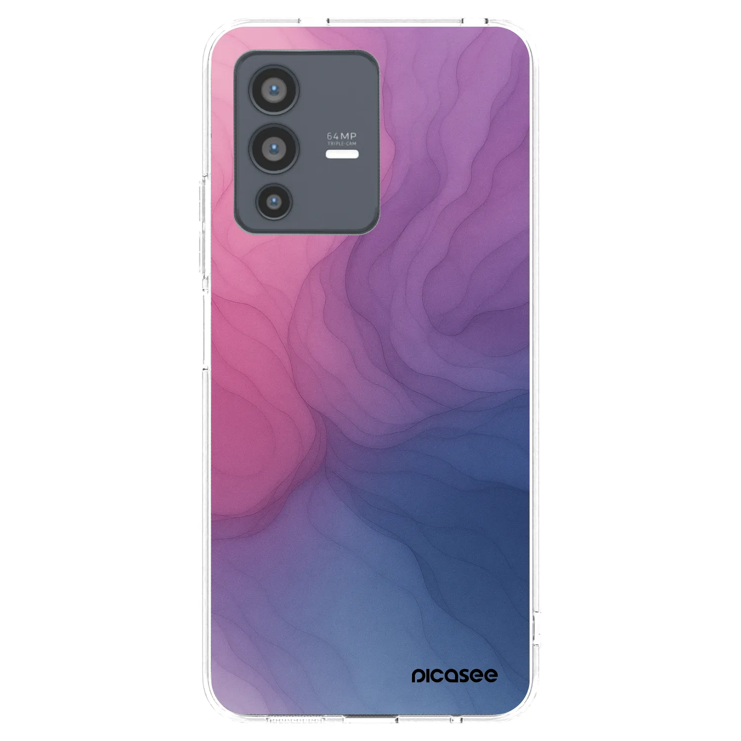 Picasee husă transparentă din silicon pentru Vivo V23 5G - Silk