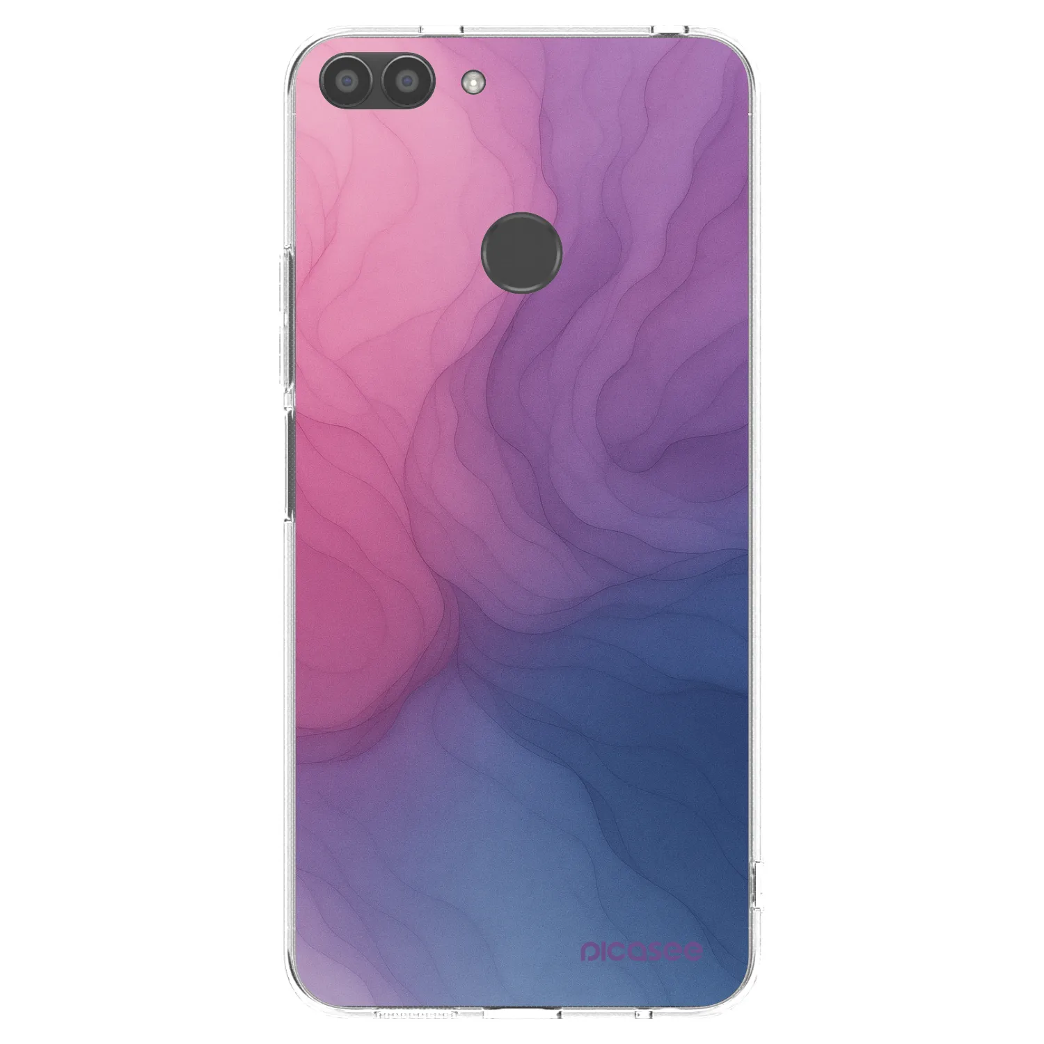 Picasee husă transparentă din silicon pentru Huawei P Smart - Silk