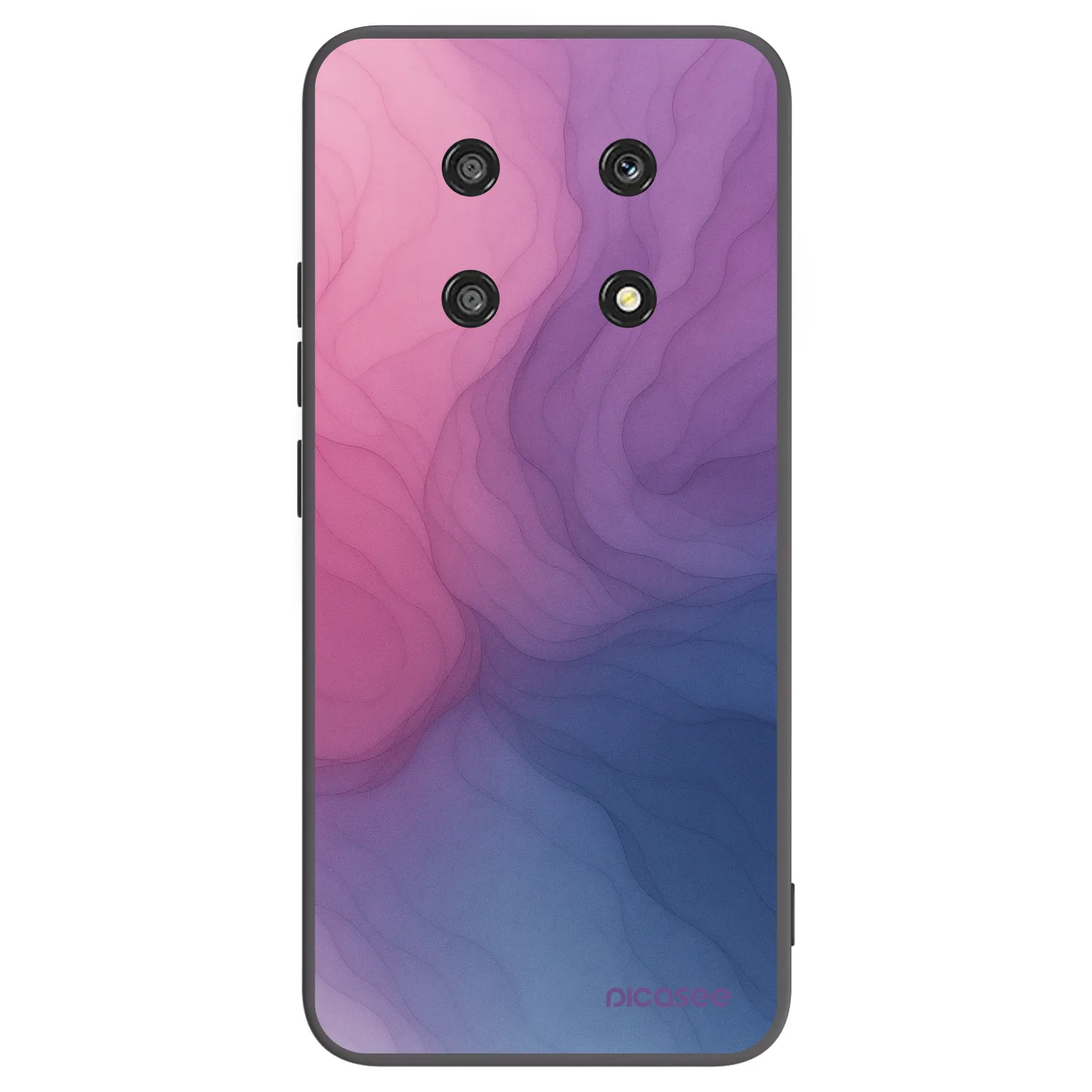 Picasee husă neagră din silicon pentru Honor Magic4 Lite 5G - Silk