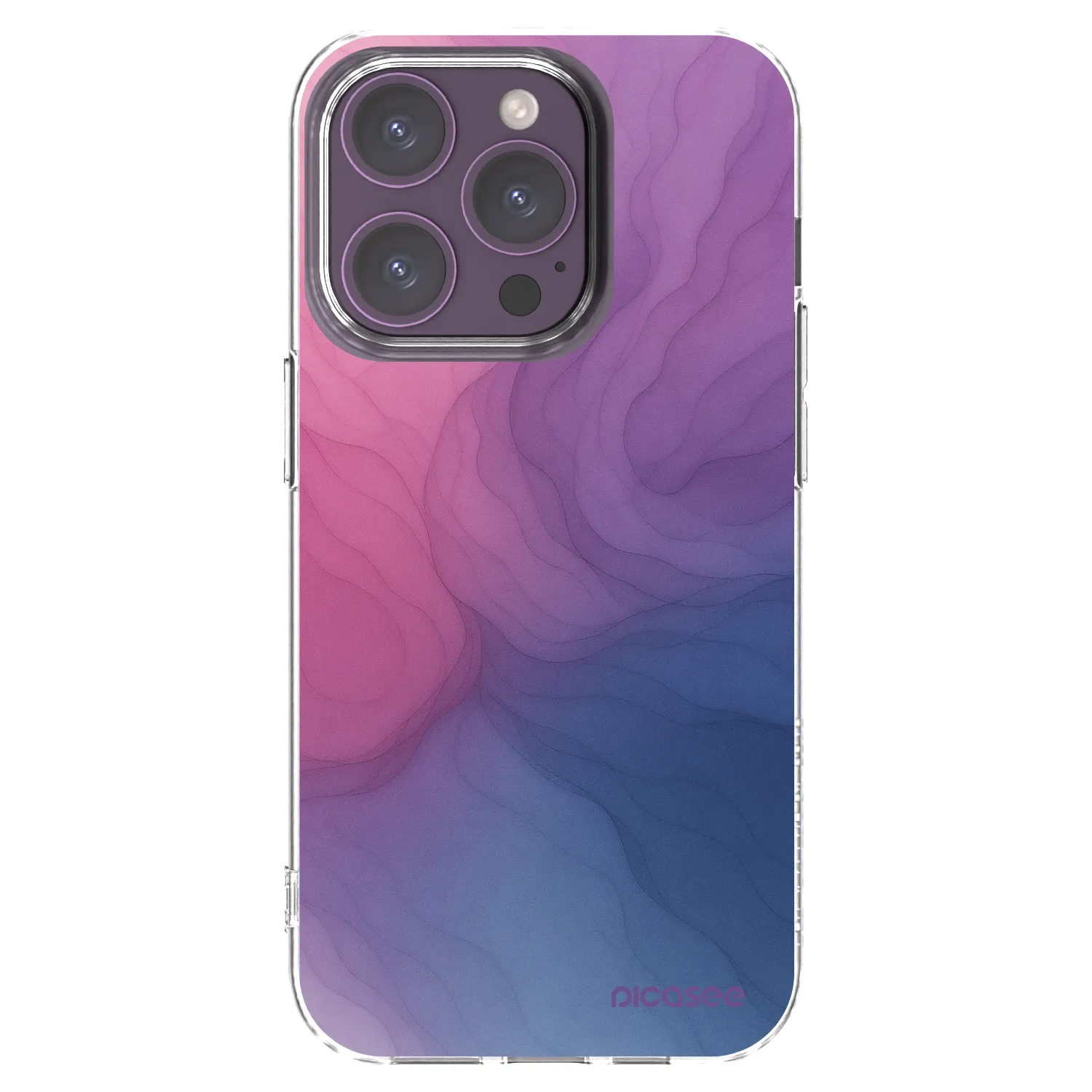 Picasee husă transparentă din silicon pentru Apple iPhone 14 Pro - Silk