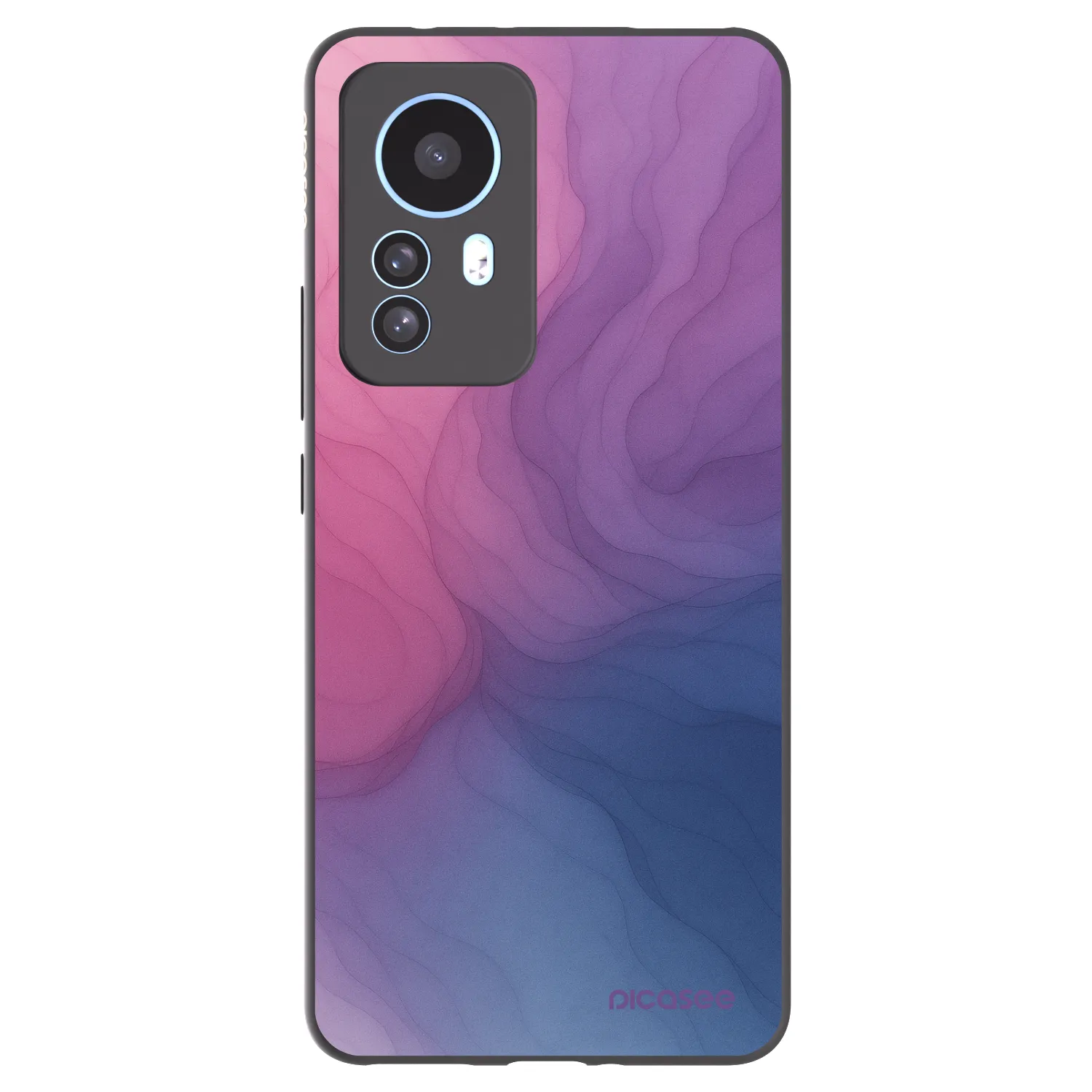 Picasee husă neagră din silicon pentru Xiaomi 12T Pro - Silk