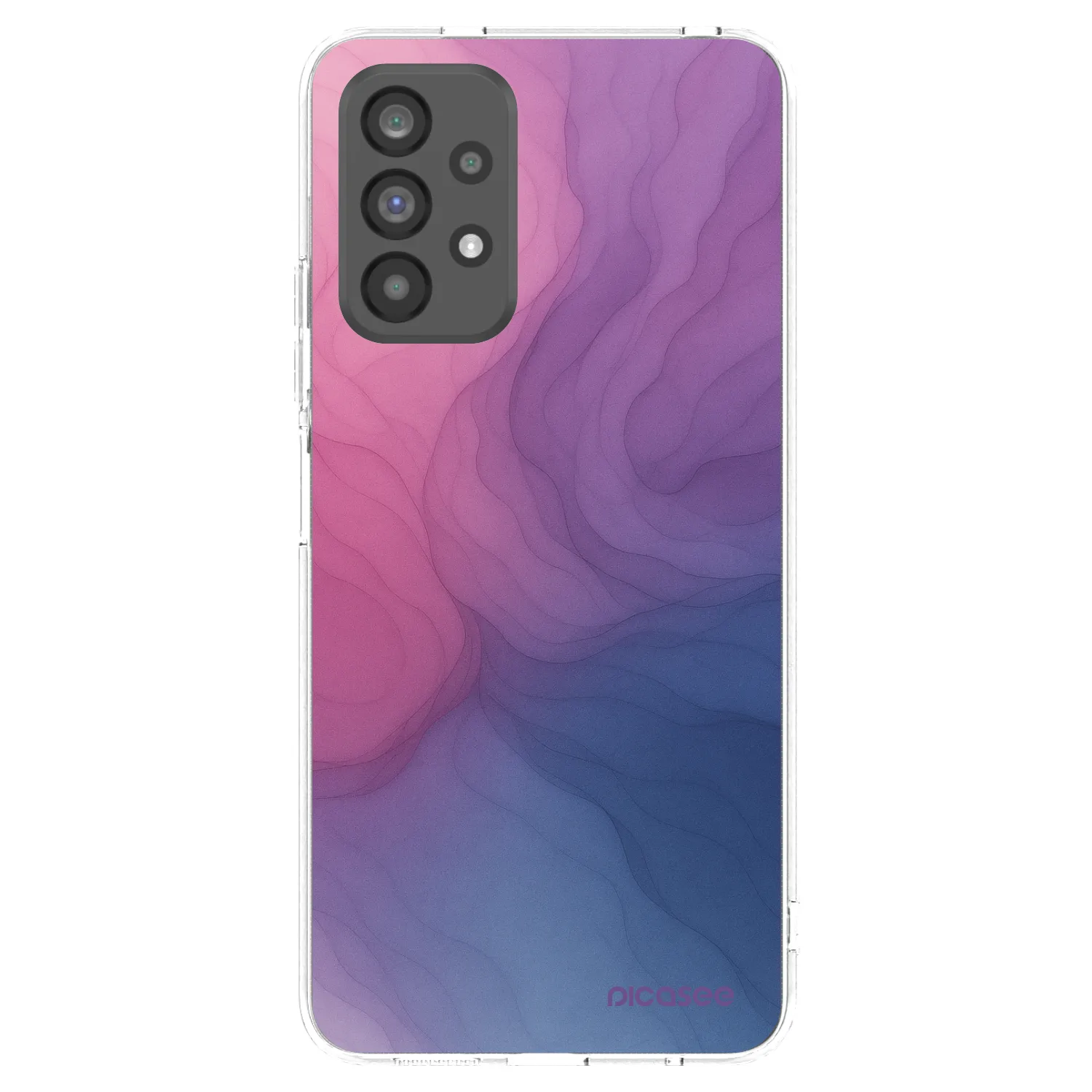 Picasee husă transparentă din silicon pentru Samsung Galaxy A73 5G - Silk