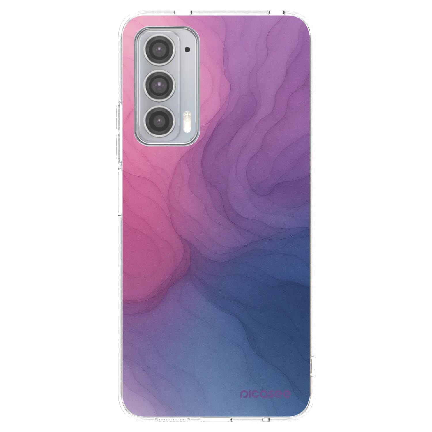 Picasee husă transparentă din silicon pentru Motorola Edge 20 - Silk