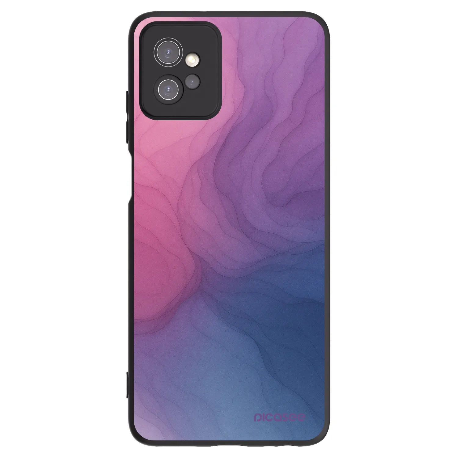 Picasee husă neagră din silicon pentru Motorola Moto G32 - Silk