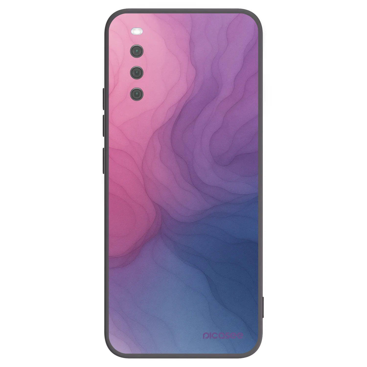 Picasee husă neagră din silicon pentru Sony Xperia 10 III - Silk