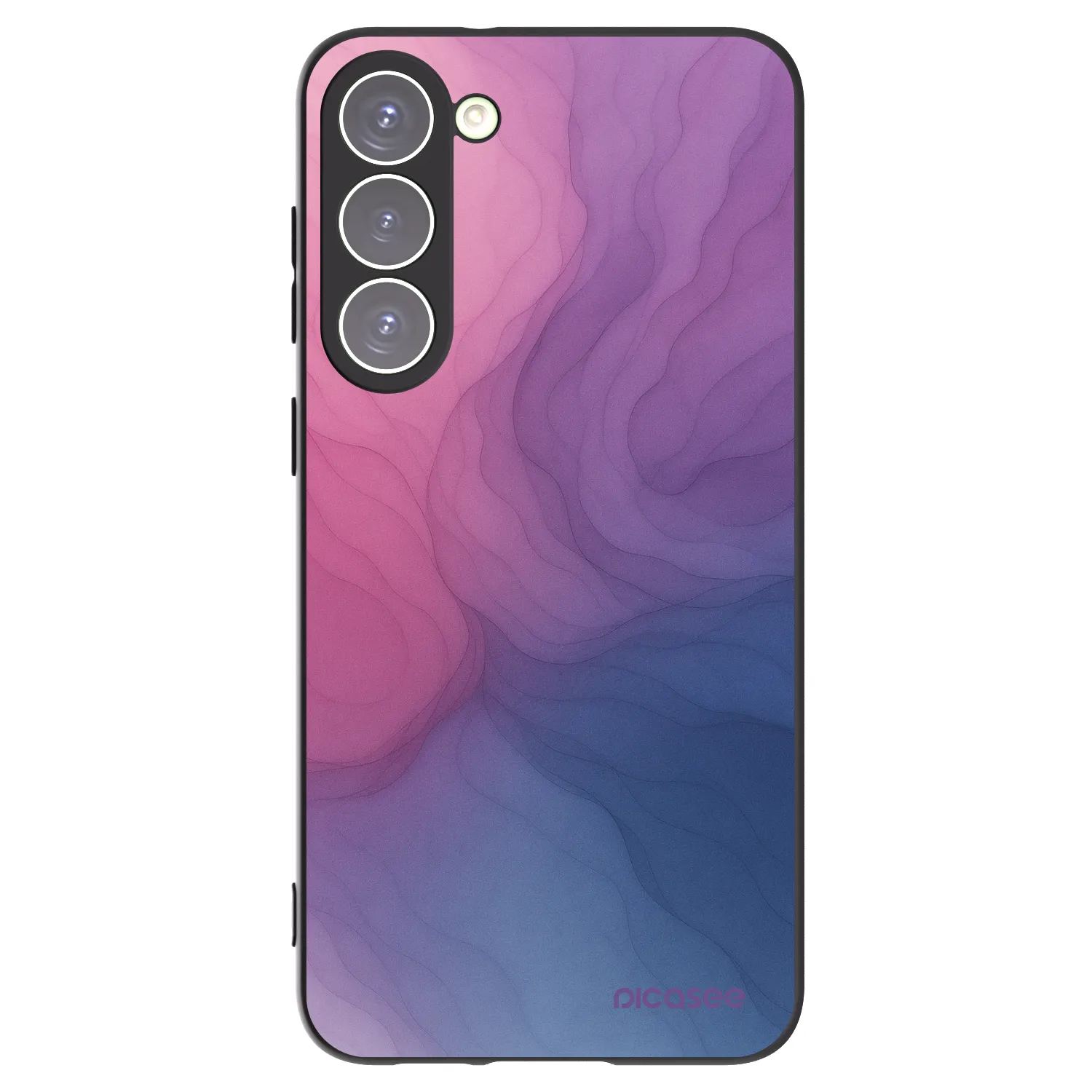 Picasee husă neagră din silicon pentru Samsung Galaxy S23+ 5G - Silk