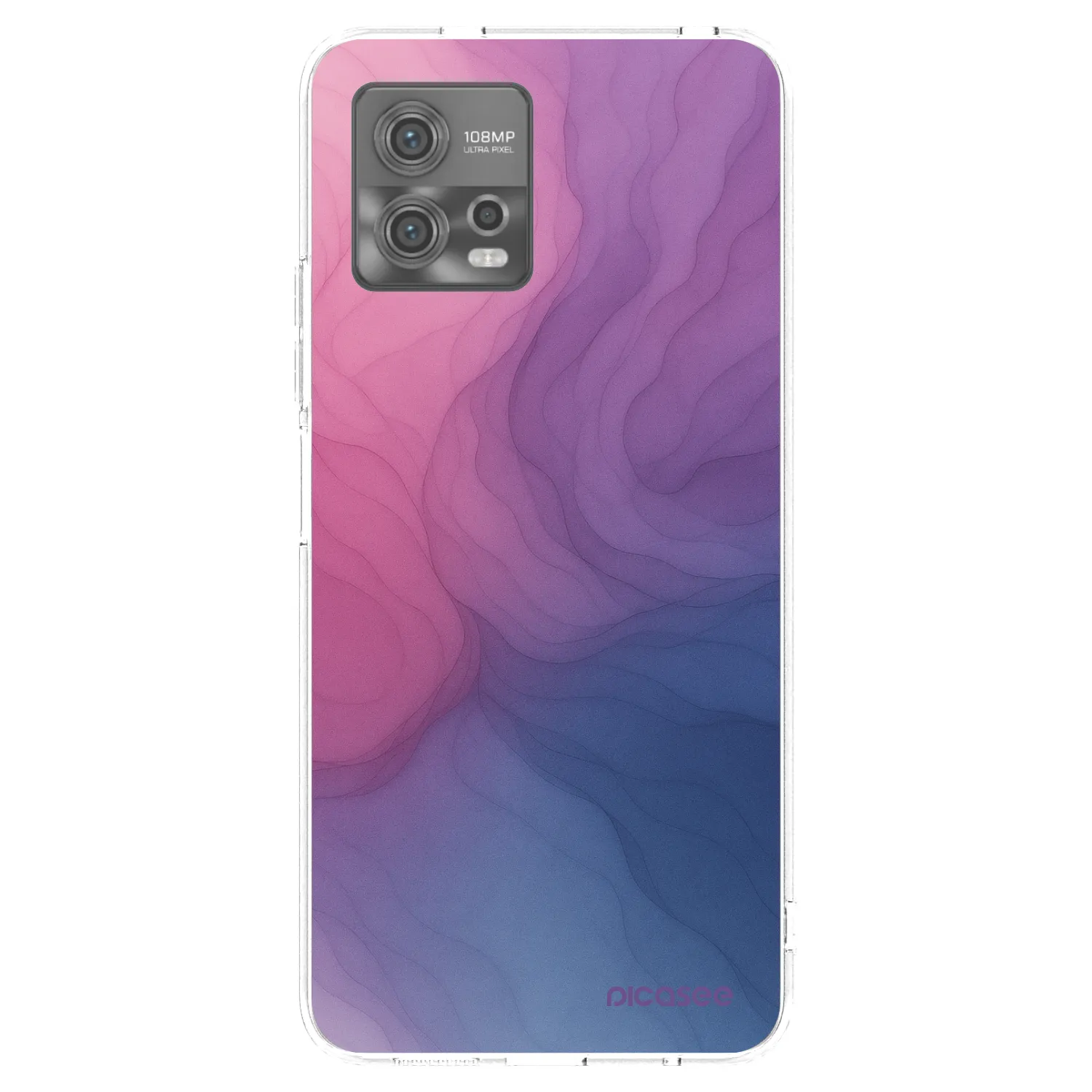Picasee husă transparentă din silicon pentru Motorola Moto G72 - Silk