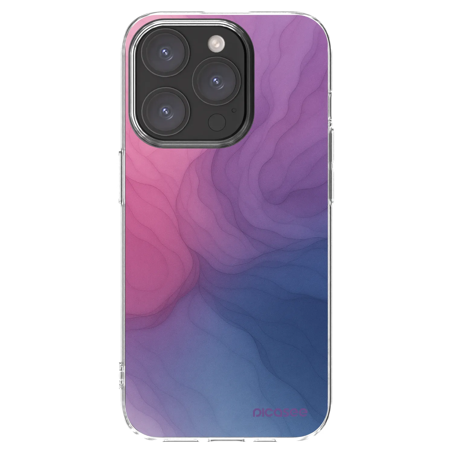 Picasee husă transparentă din silicon pentru Apple iPhone 15 Pro - Silk