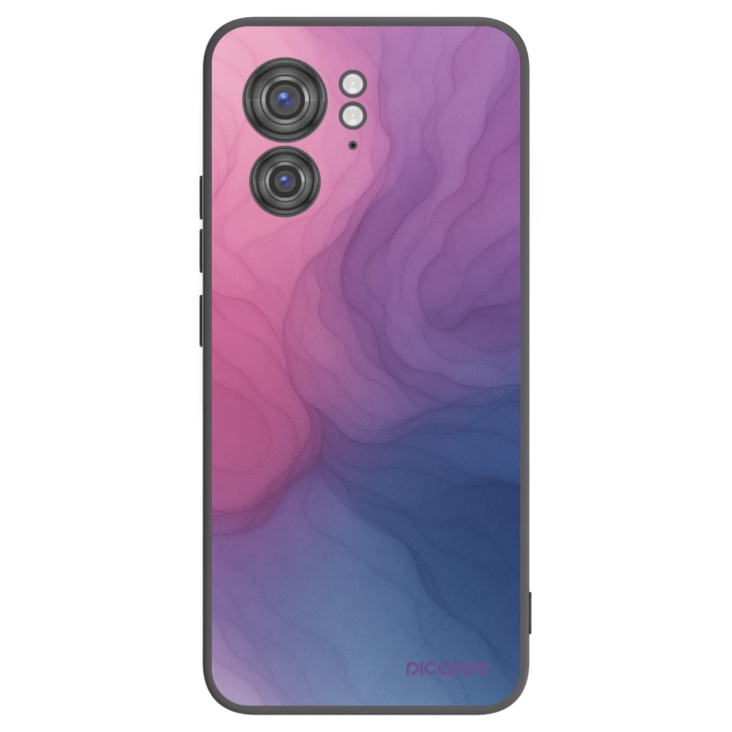 Picasee husă neagră din silicon pentru Motorola Edge 40 - Silk
