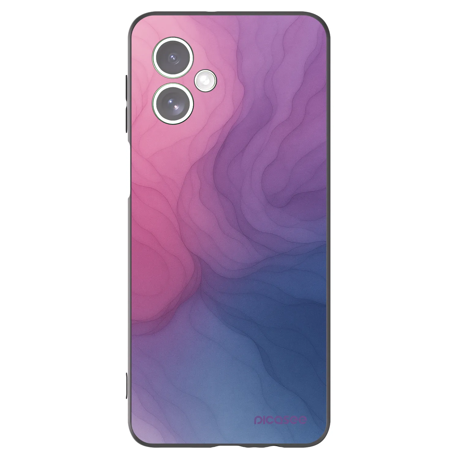 Picasee husă neagră din silicon pentru Motorola Moto G54 5G - Silk