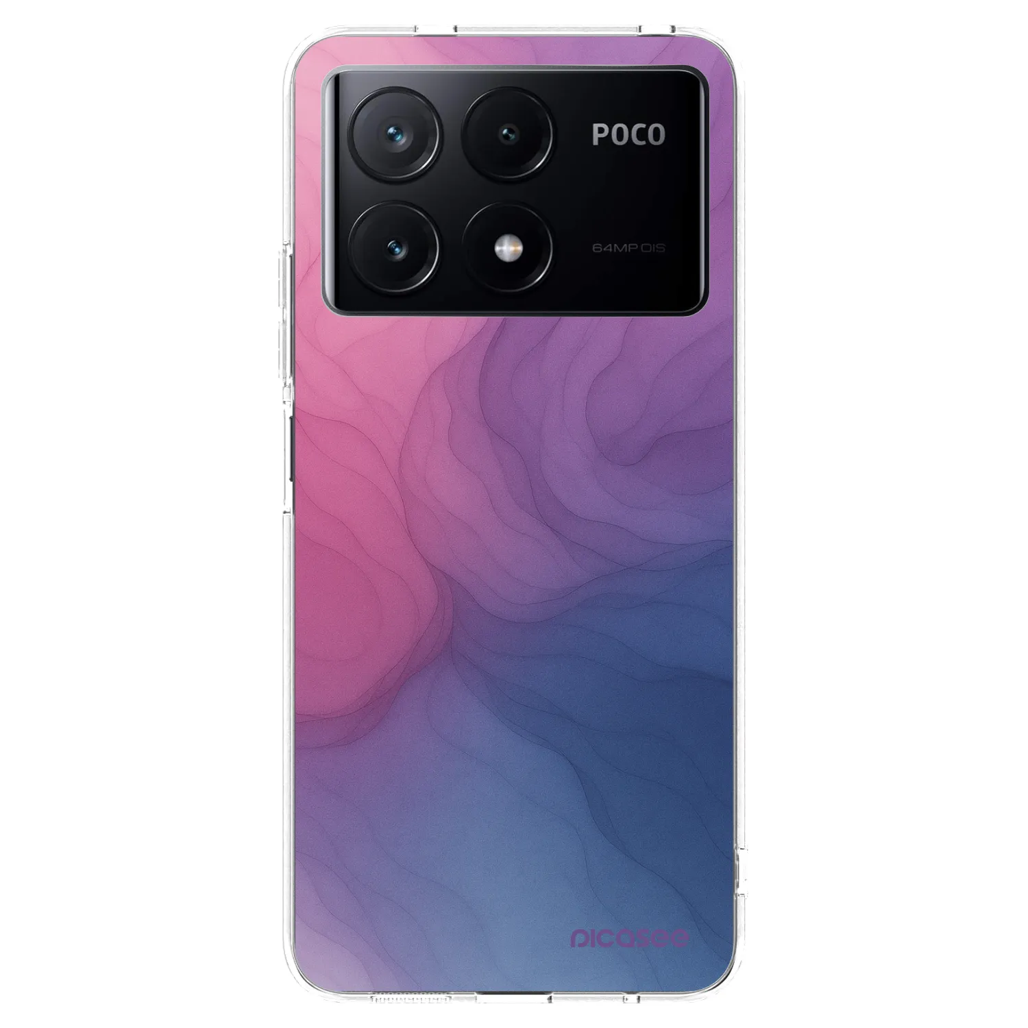 Picasee husă transparentă din silicon pentru Xiaomi Poco X6 Pro - Silk