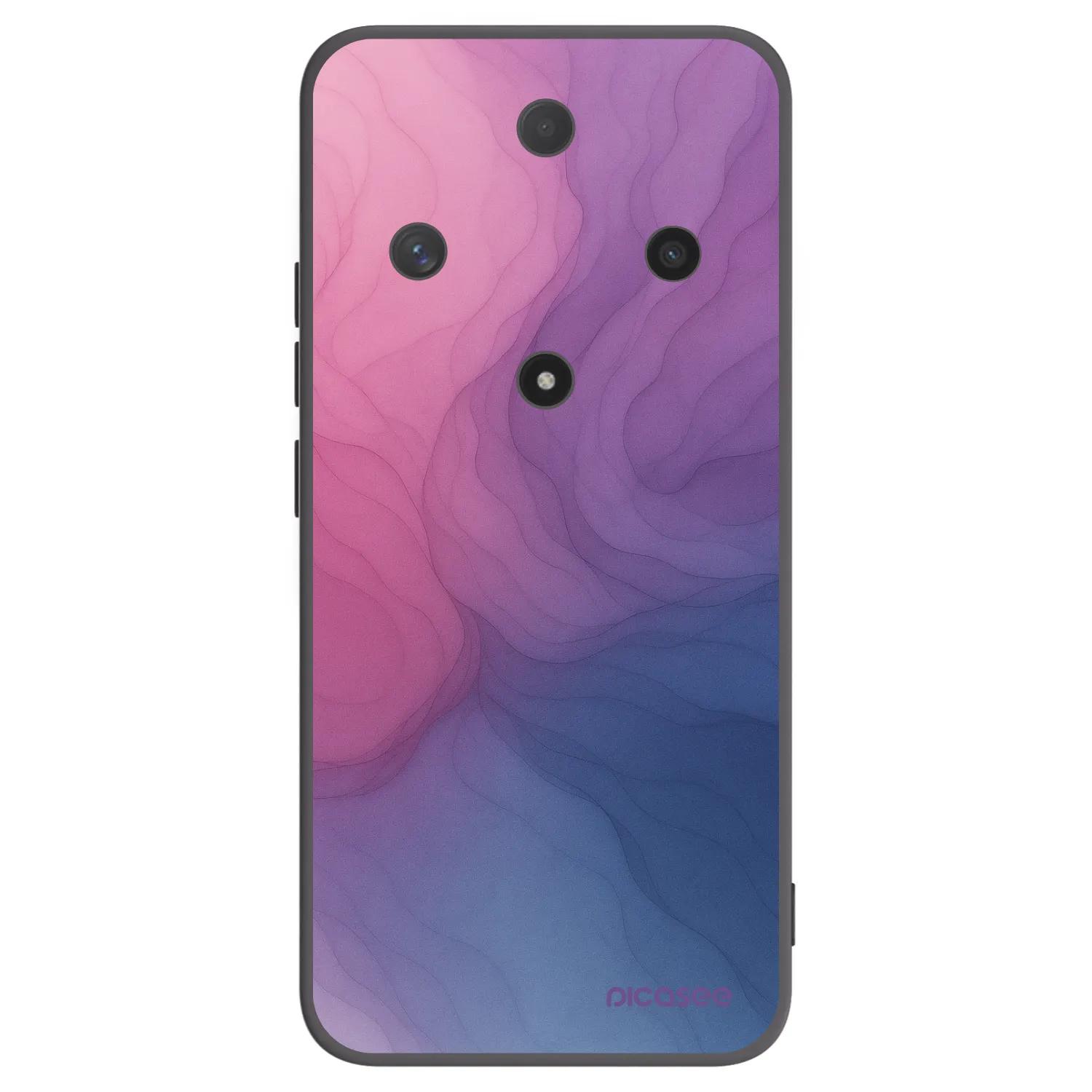 Picasee husă neagră din silicon pentru Honor Magic6 Lite 5G - Silk