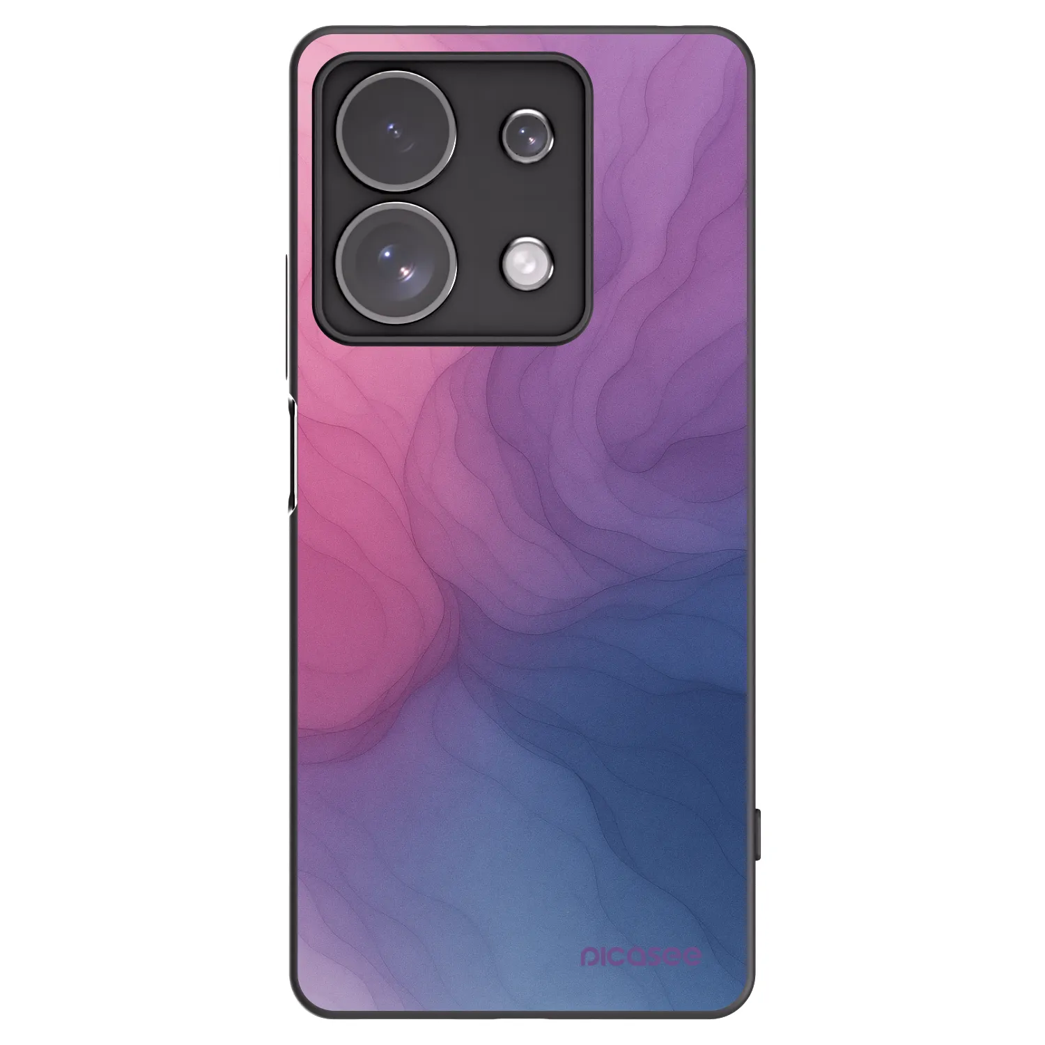 Picasee husă neagră din silicon pentru Xiaomi Redmi Note 13 Pro 4G - Silk