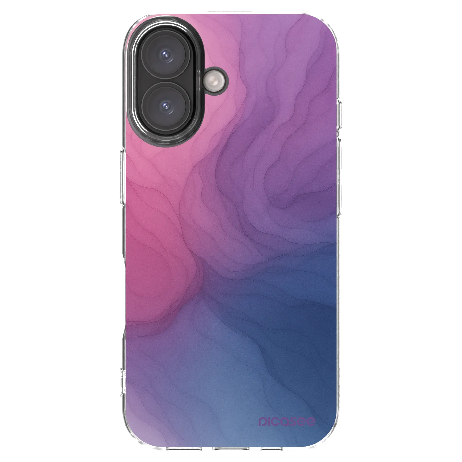 Picasee husă transparentă din silicon pentru Apple iPhone 16 - Silk