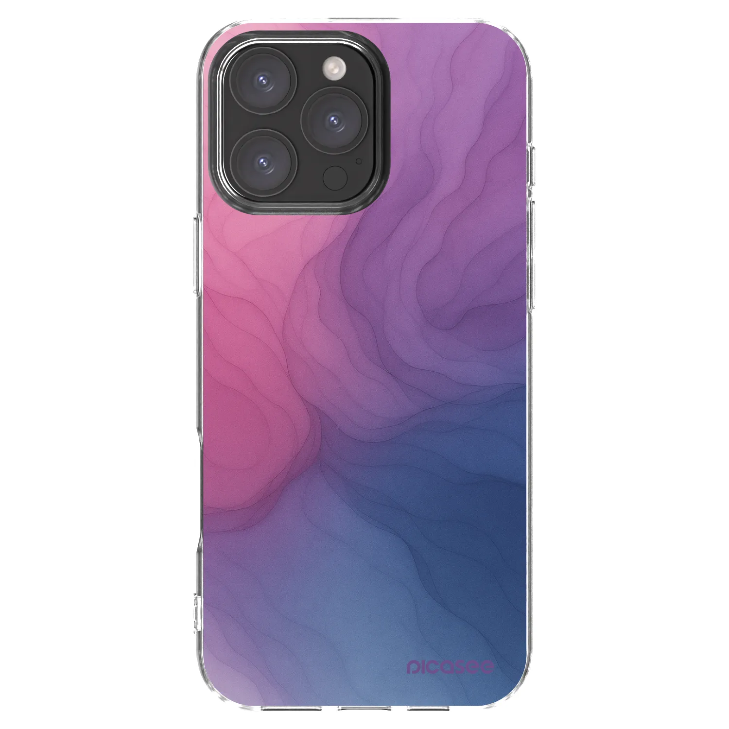 Picasee husă transparentă din silicon pentru Apple iPhone 16 Pro Max - Silk