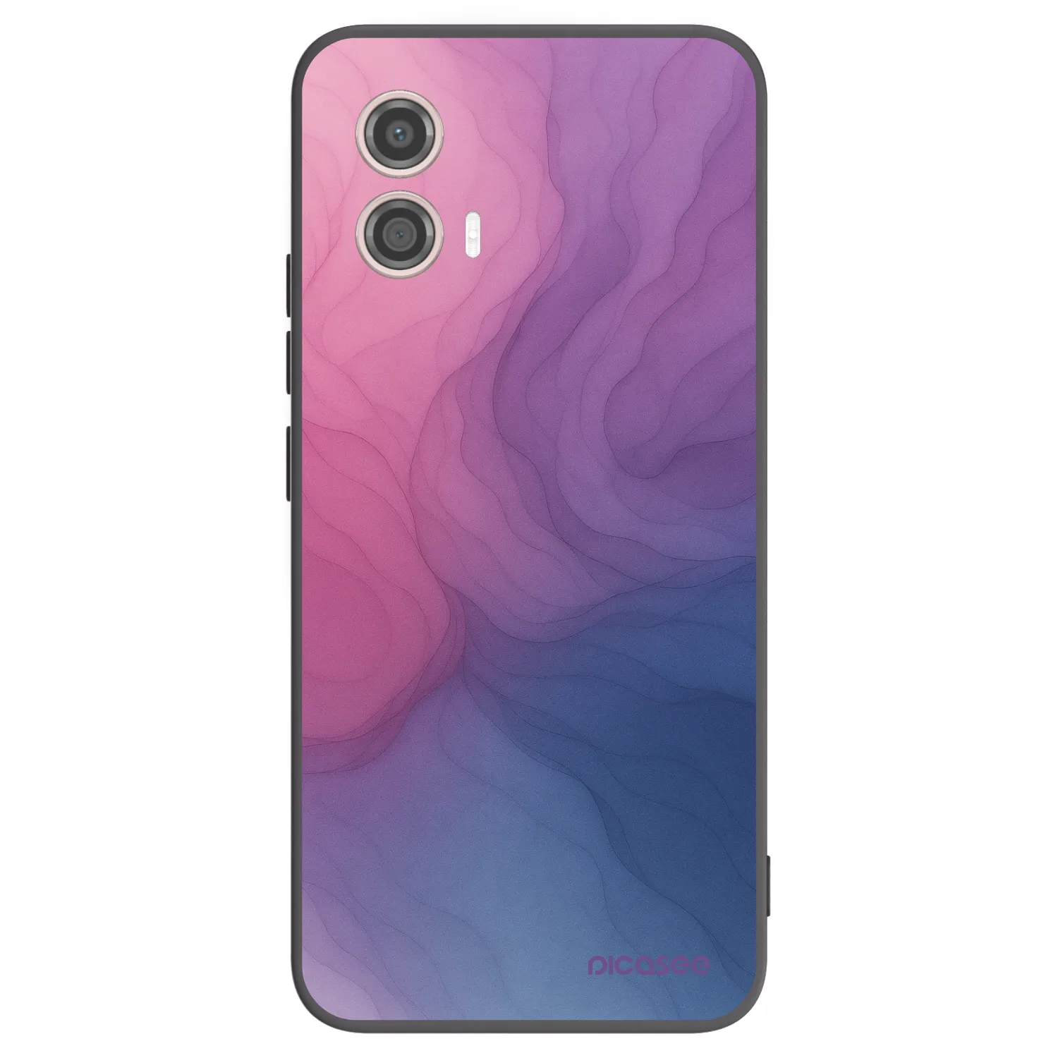 Picasee husă neagră din silicon pentru Motorola Moto G53 5G - Silk