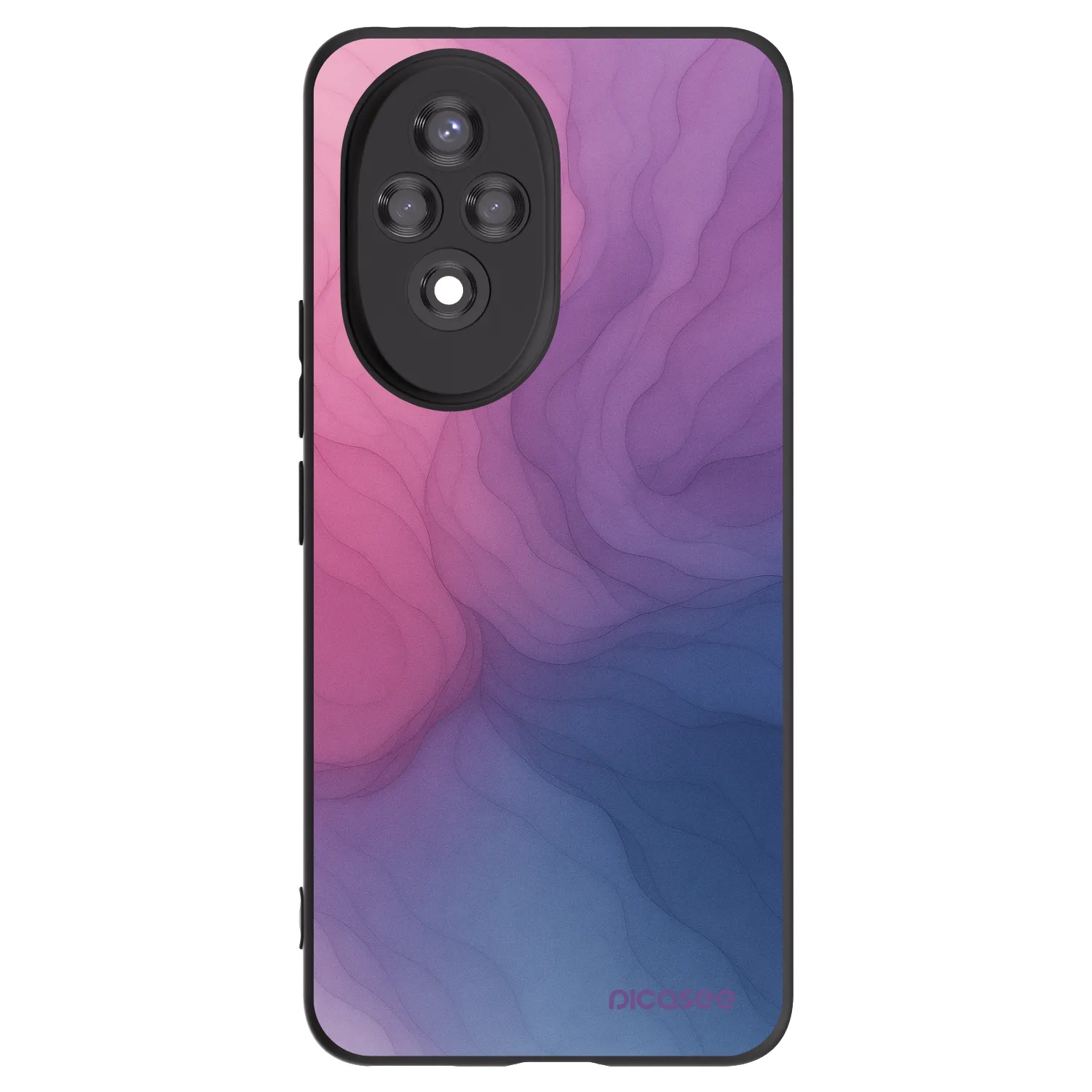 Picasee husă neagră din silicon pentru Honor 200 5G - Silk