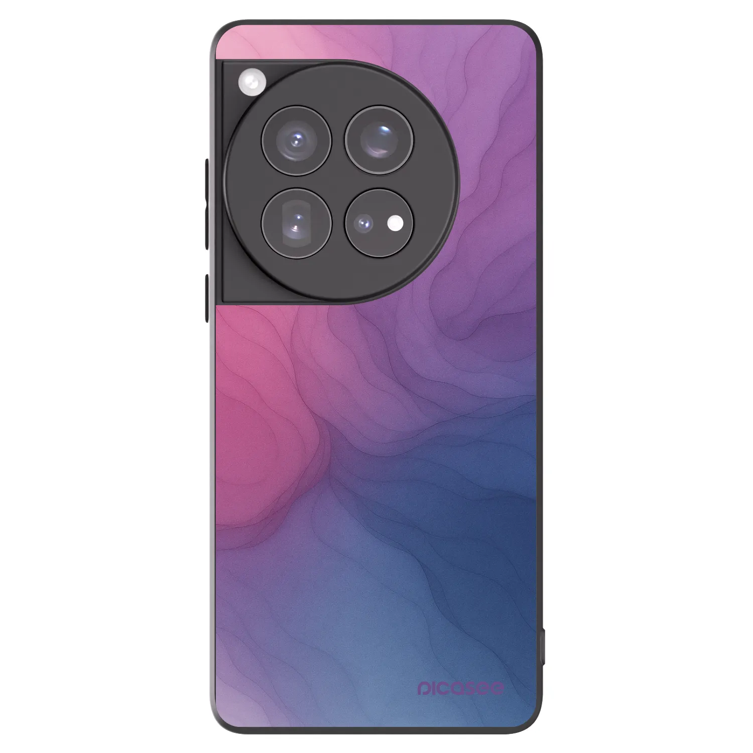 Picasee husă neagră din silicon pentru OnePlus 12 5G - Silk
