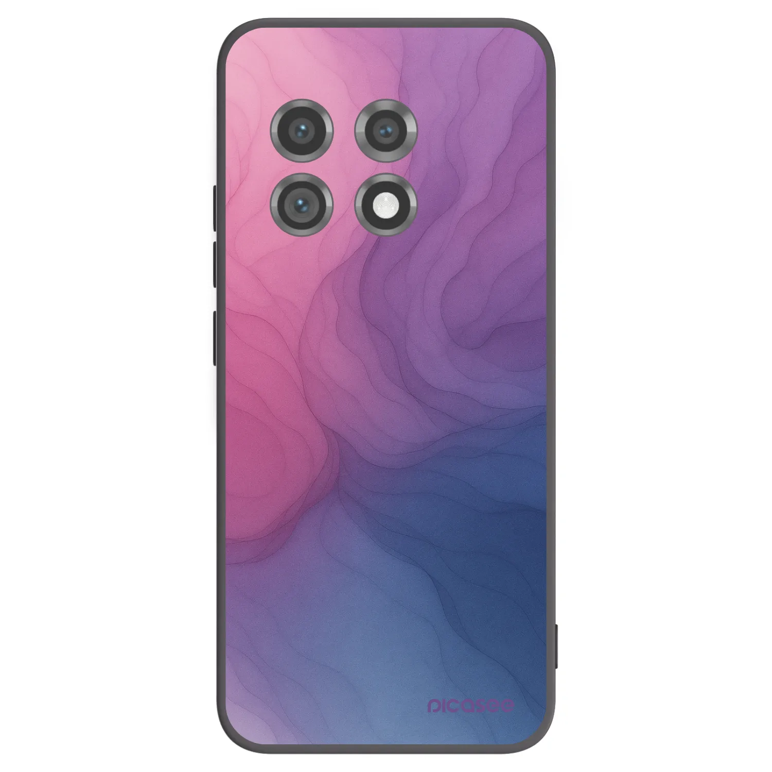 Picasee husă neagră din silicon pentru OnePlus 11 5G - Silk