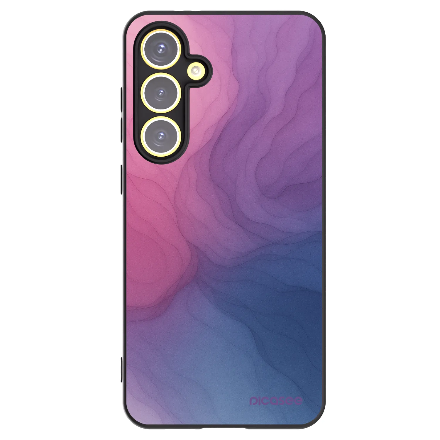 Picasee husă neagră din silicon pentru Samsung Galaxy S24 FE S721B - Silk