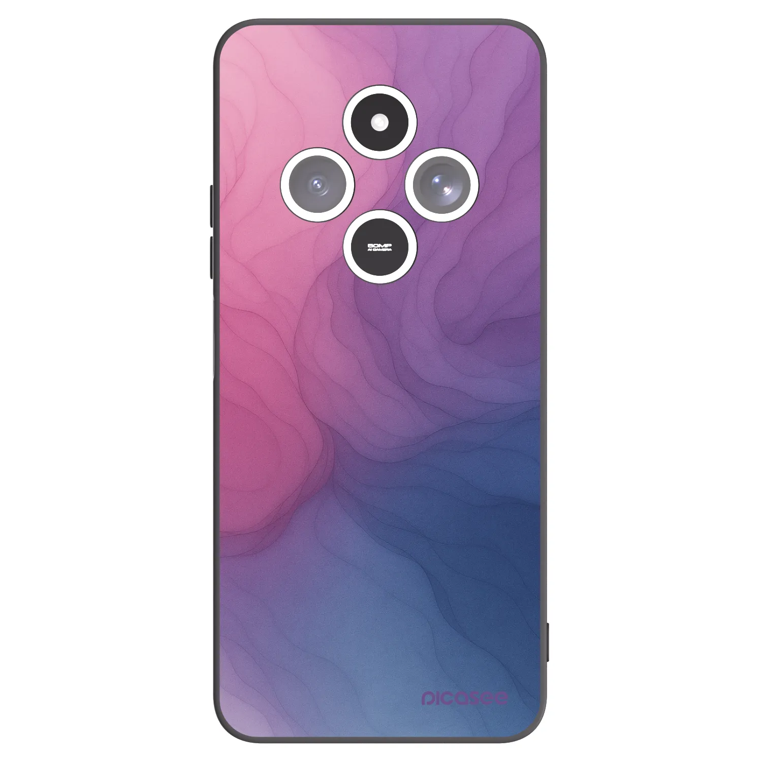 Picasee husă neagră din silicon pentru Xiaomi Redmi 14C - Silk