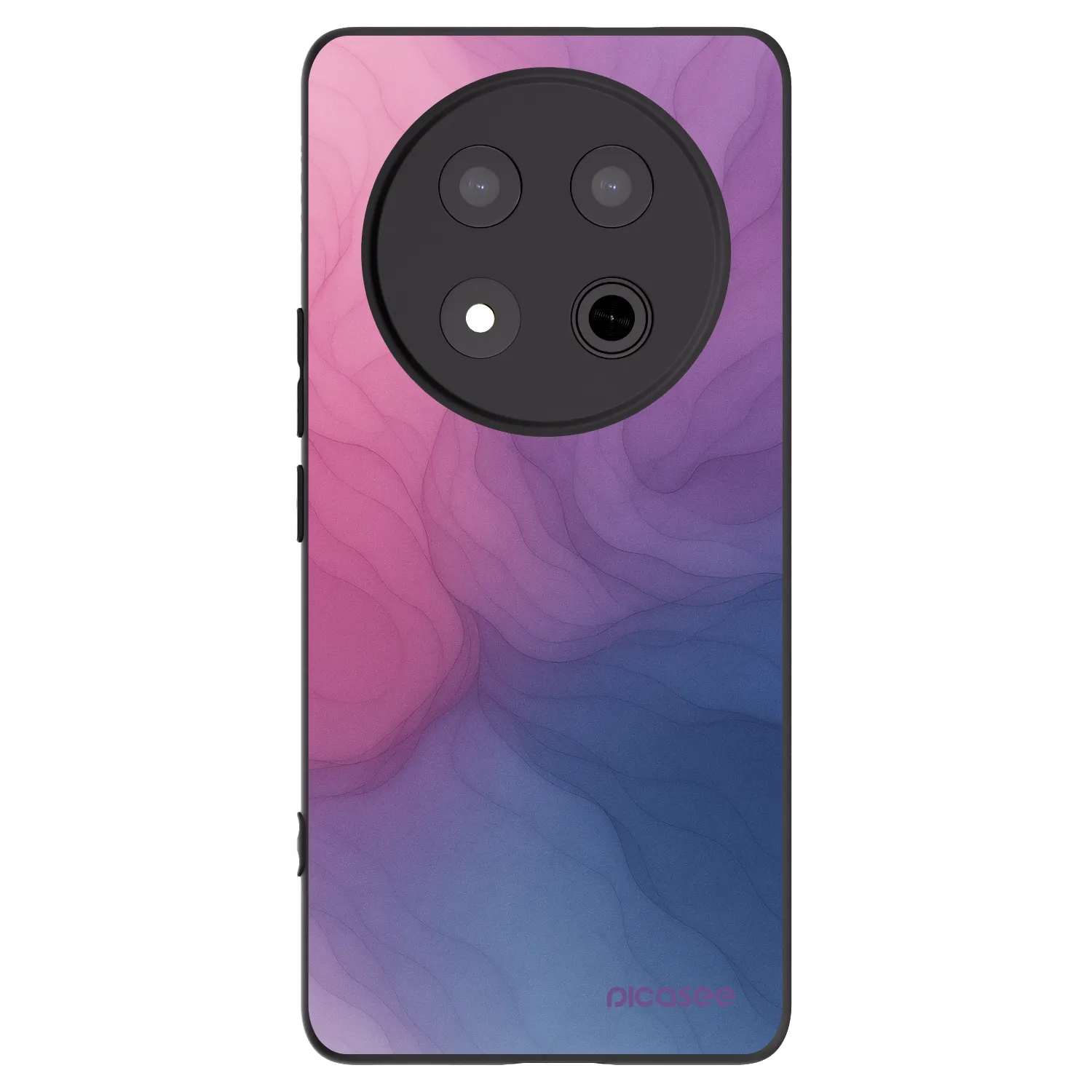 Picasee husă neagră din silicon pentru Honor Magic7 Lite 5G - Silk