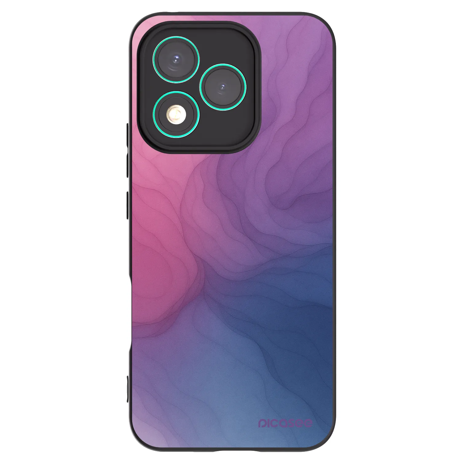 Picasee husă neagră din silicon pentru Honor 400 Lite 5G - Silk