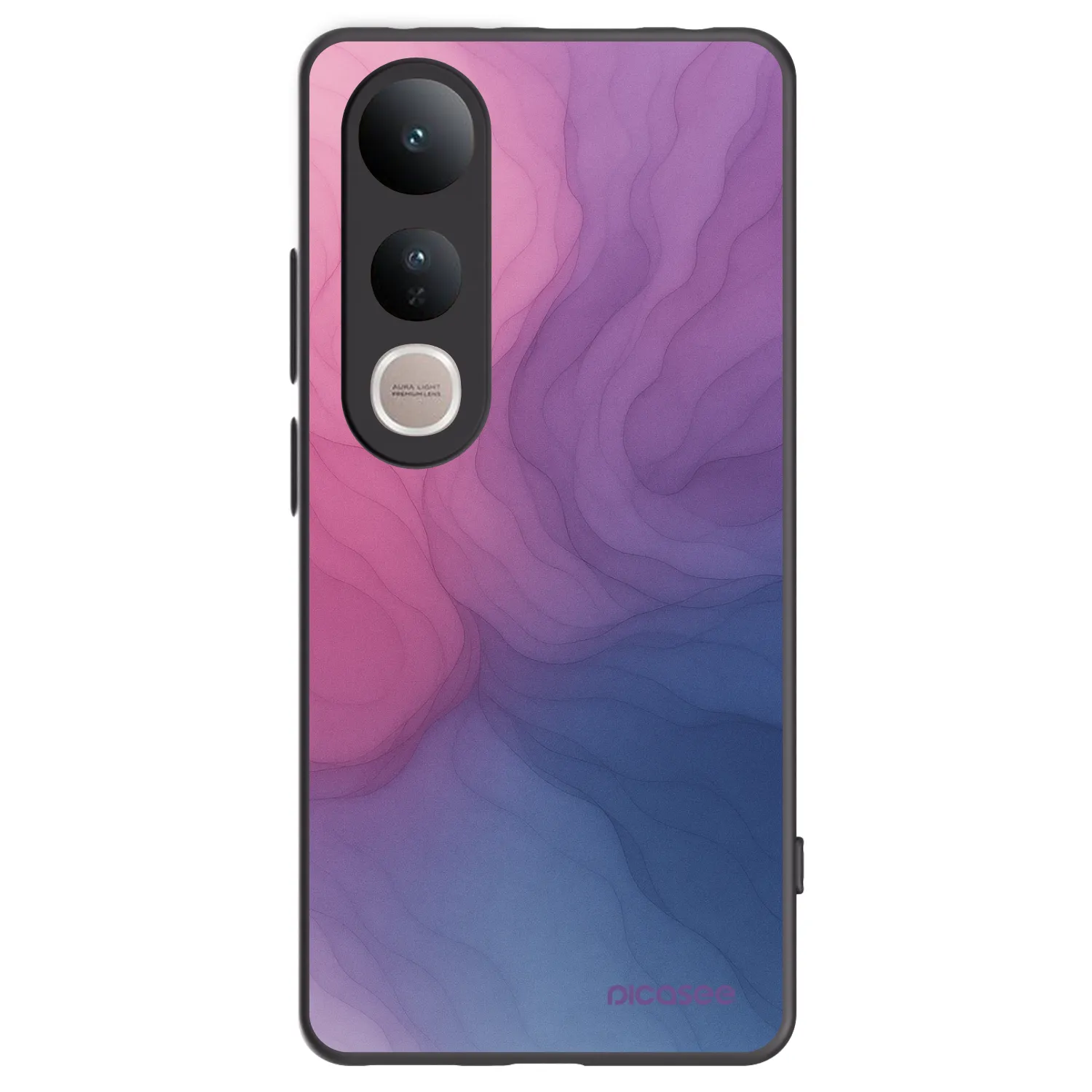 Picasee husă neagră din silicon pentru Vivo V50 Lite 5G - Silk