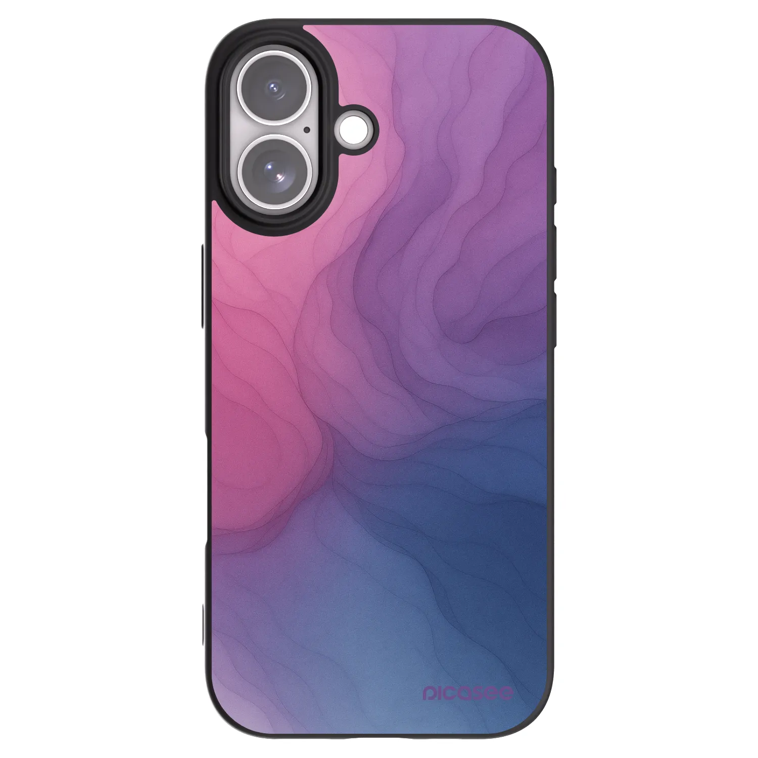 Picasee husă neagră din silicon pentru Apple iPhone 17 - Silk