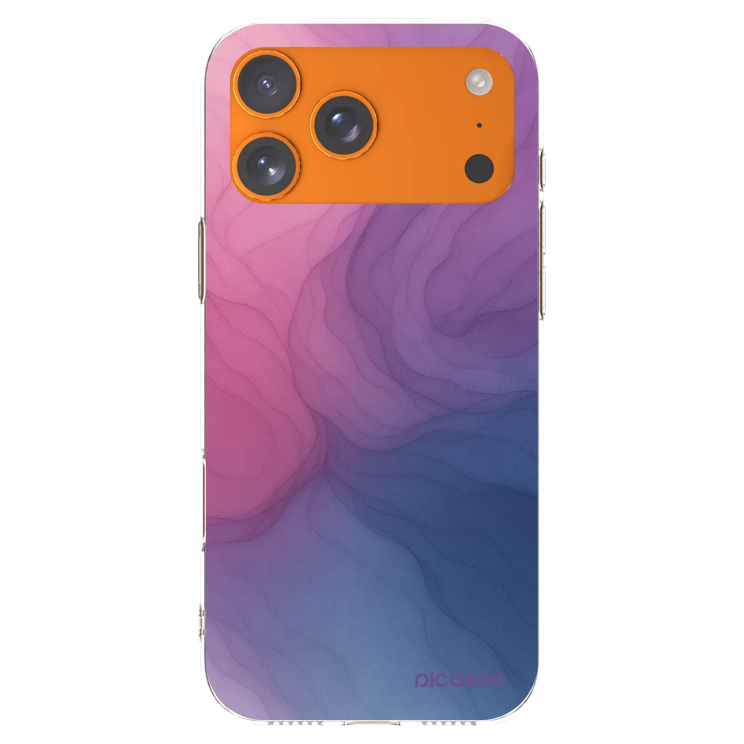 Picasee husă transparentă din silicon pentru Apple iPhone 17 Pro Max - Silk