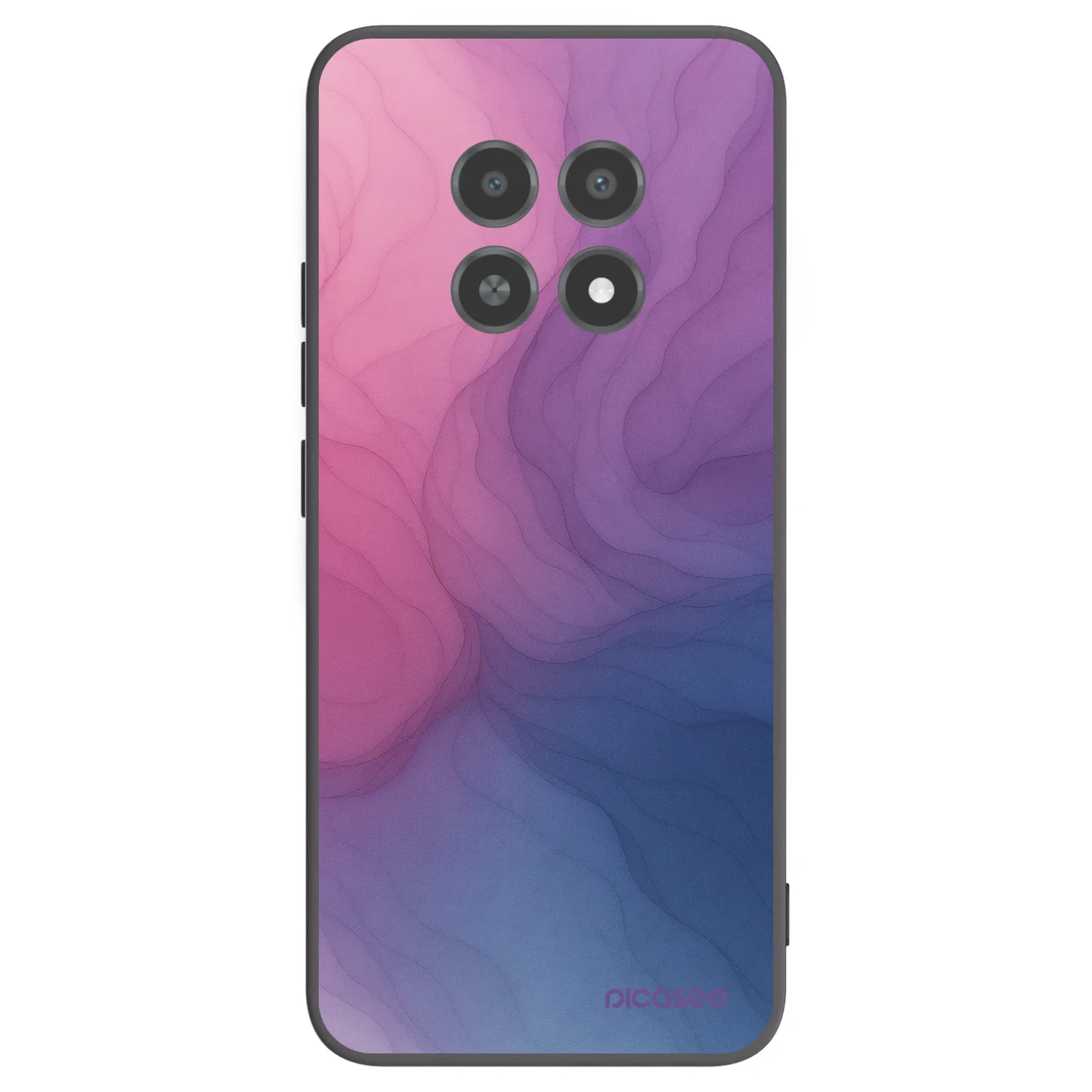 Picasee husă neagră din silicon pentru Realme 12X - Silk