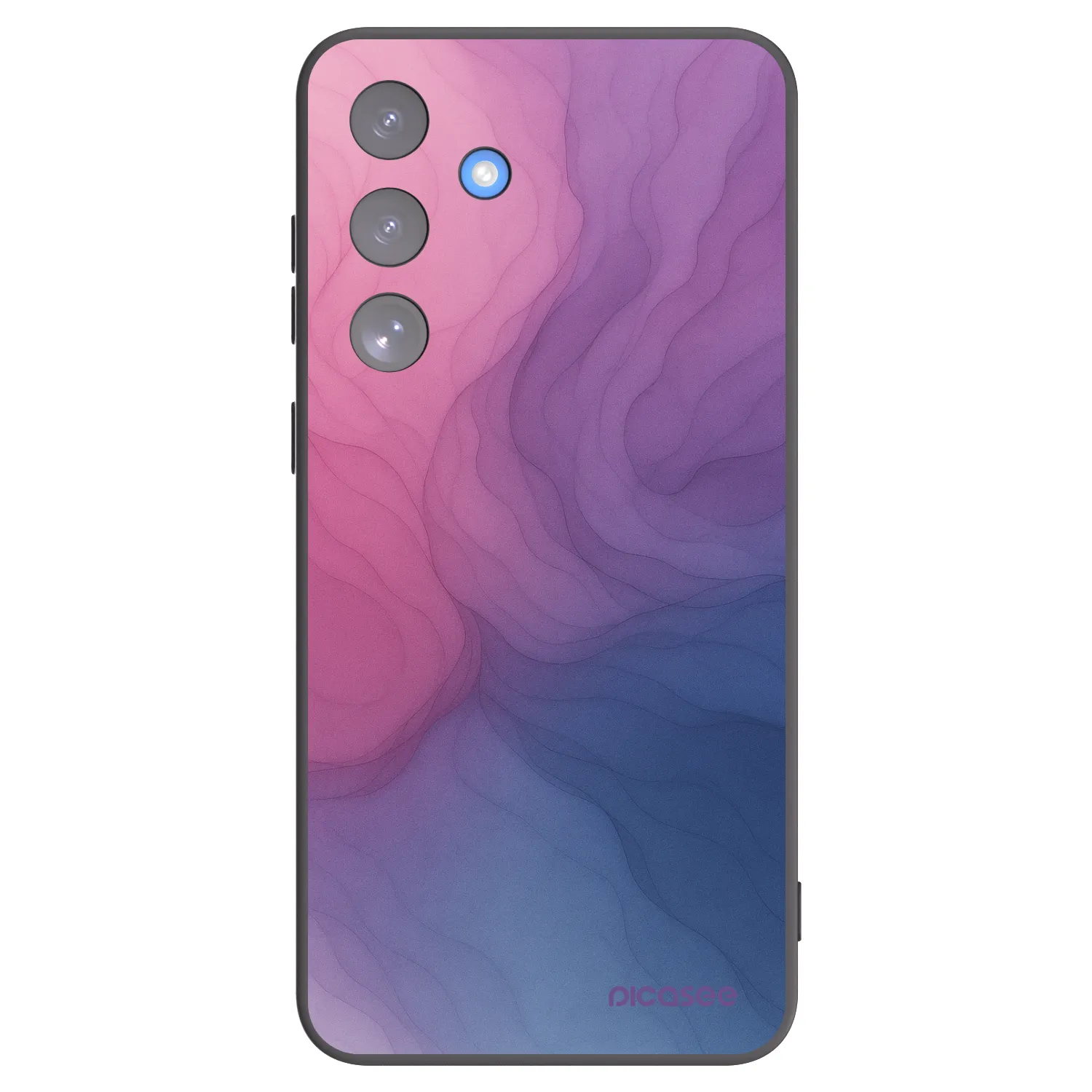Picasee husă neagră din silicon pentru Samsung Galaxy S25 FE 5G - Silk