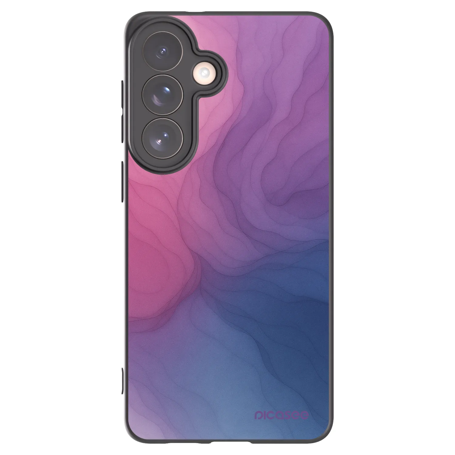 Picasee husă neagră din silicon pentru Samsung Galaxy S26+ - Silk