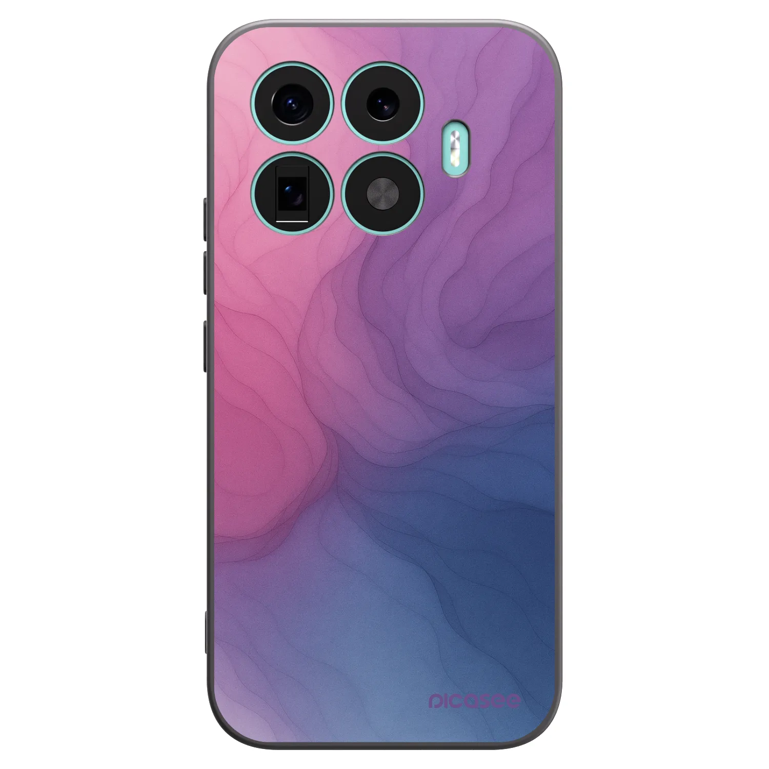 Picasee husă neagră din silicon pentru Xiaomi 17T - Silk