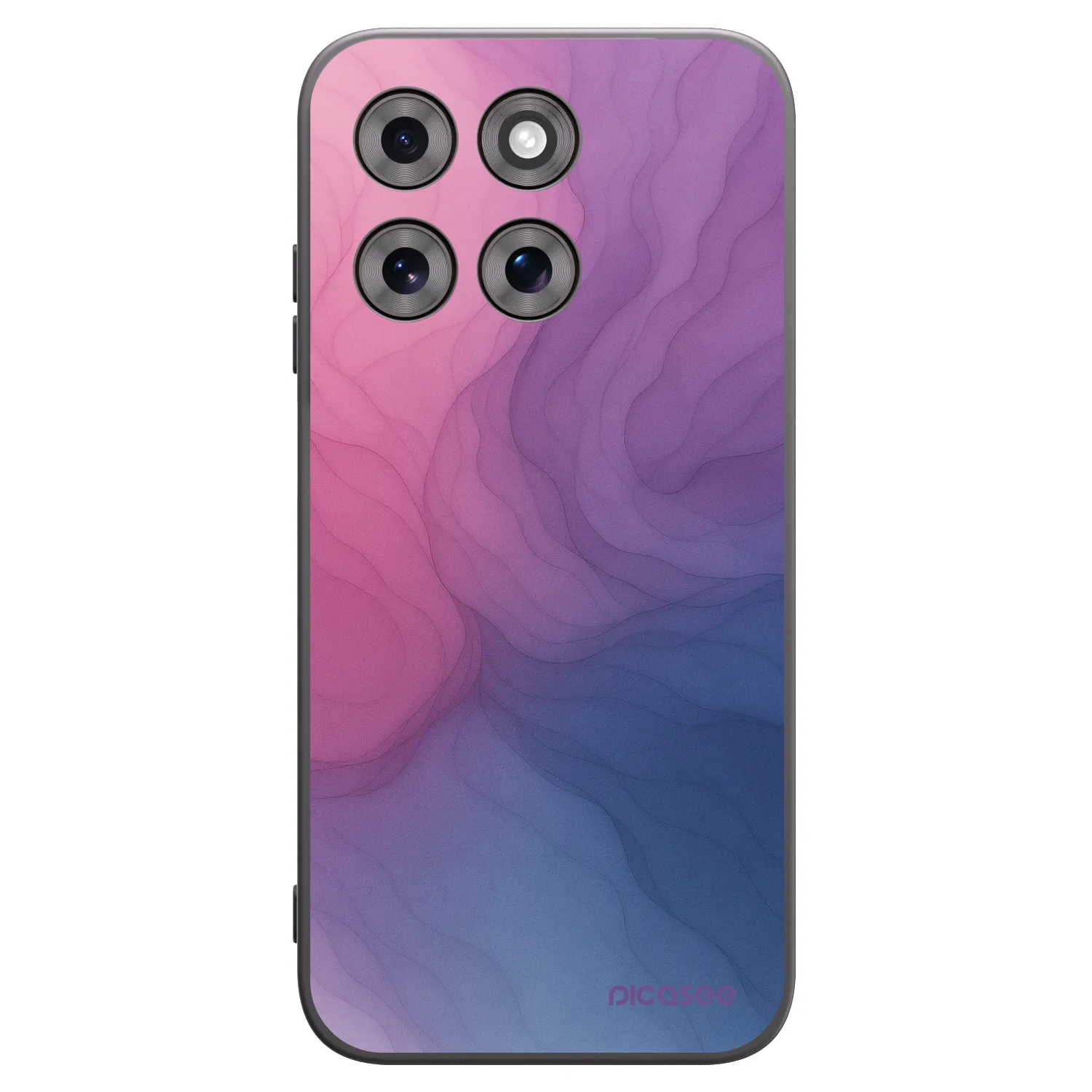 Picasee husă neagră din silicon pentru Motorola Moto G77 - Silk