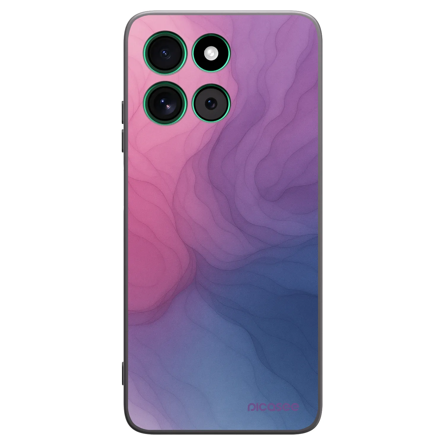 Picasee husă neagră din silicon pentru Motorola Moto G57 Power - Silk