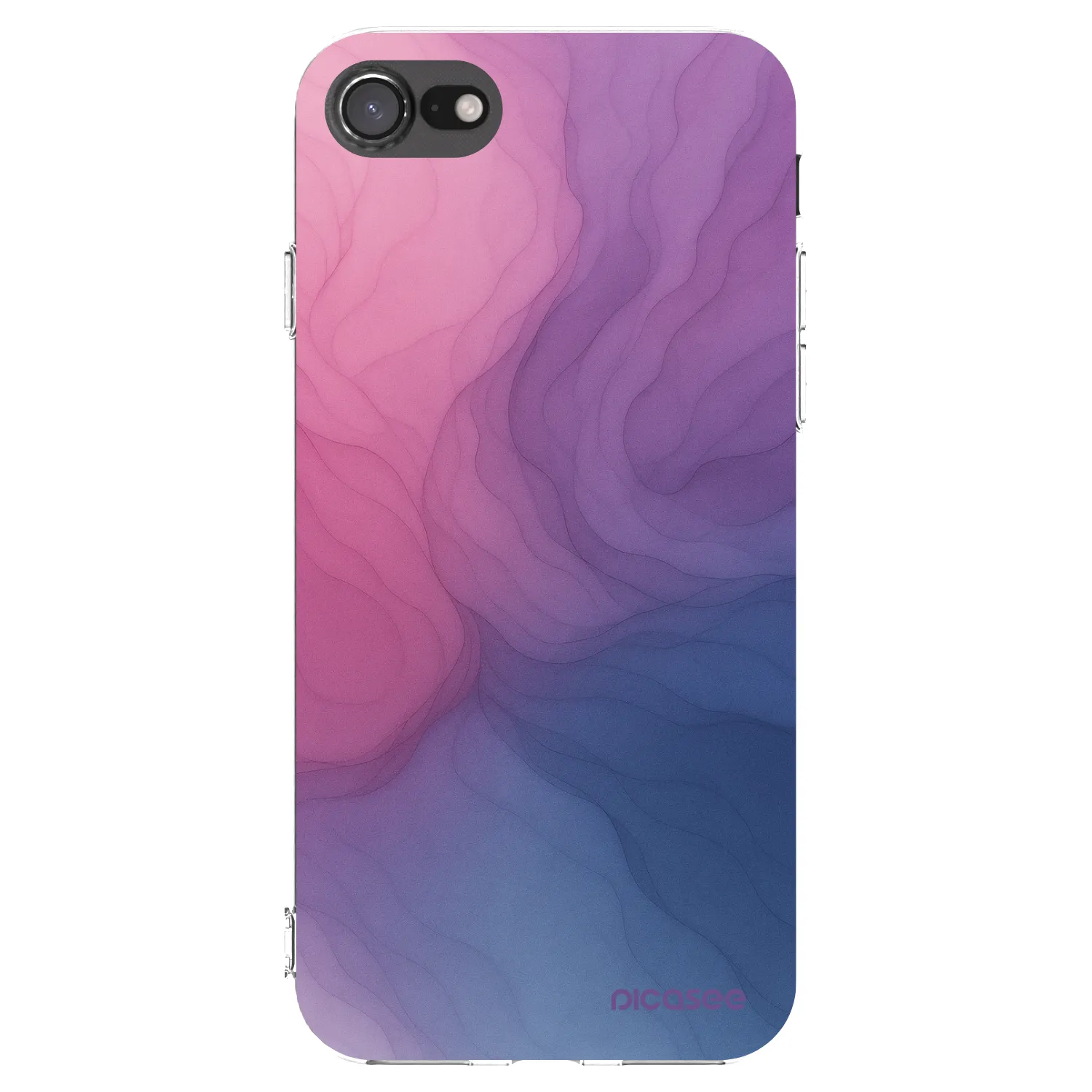 Picasee husă transparentă din silicon pentru Apple iPhone 8 - Silk