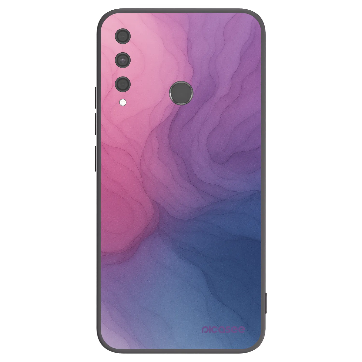Picasee husă neagră din silicon pentru Huawei P40 Lite E - Silk
