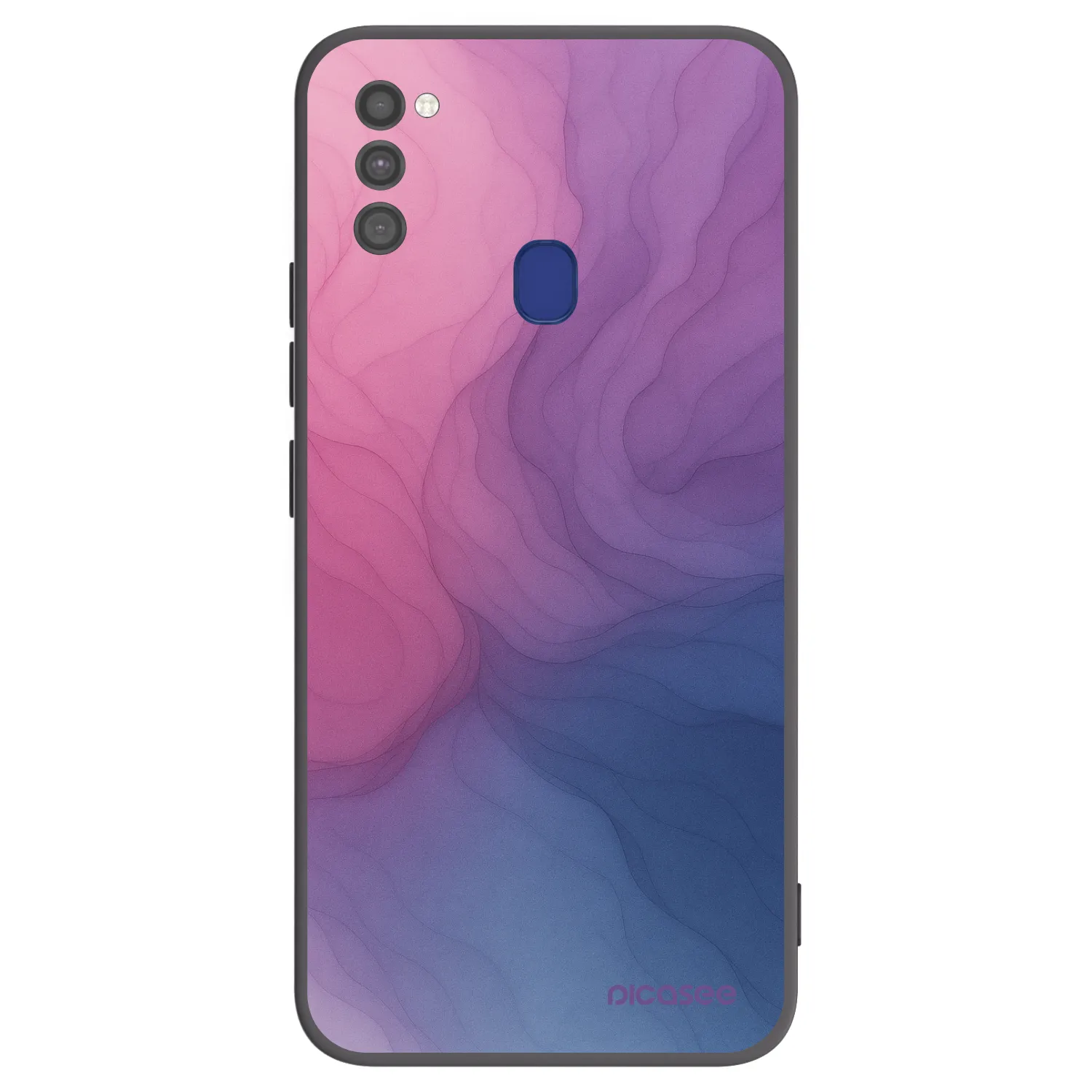 Picasee husă neagră din silicon pentru Samsung Galaxy M21 M215F - Silk