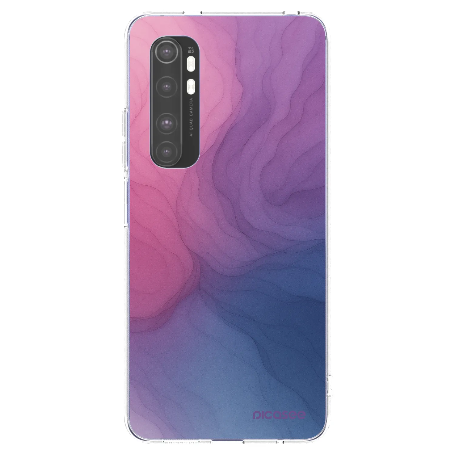 Picasee husă transparentă din silicon pentru Xiaomi Mi Note 10 Lite - Silk