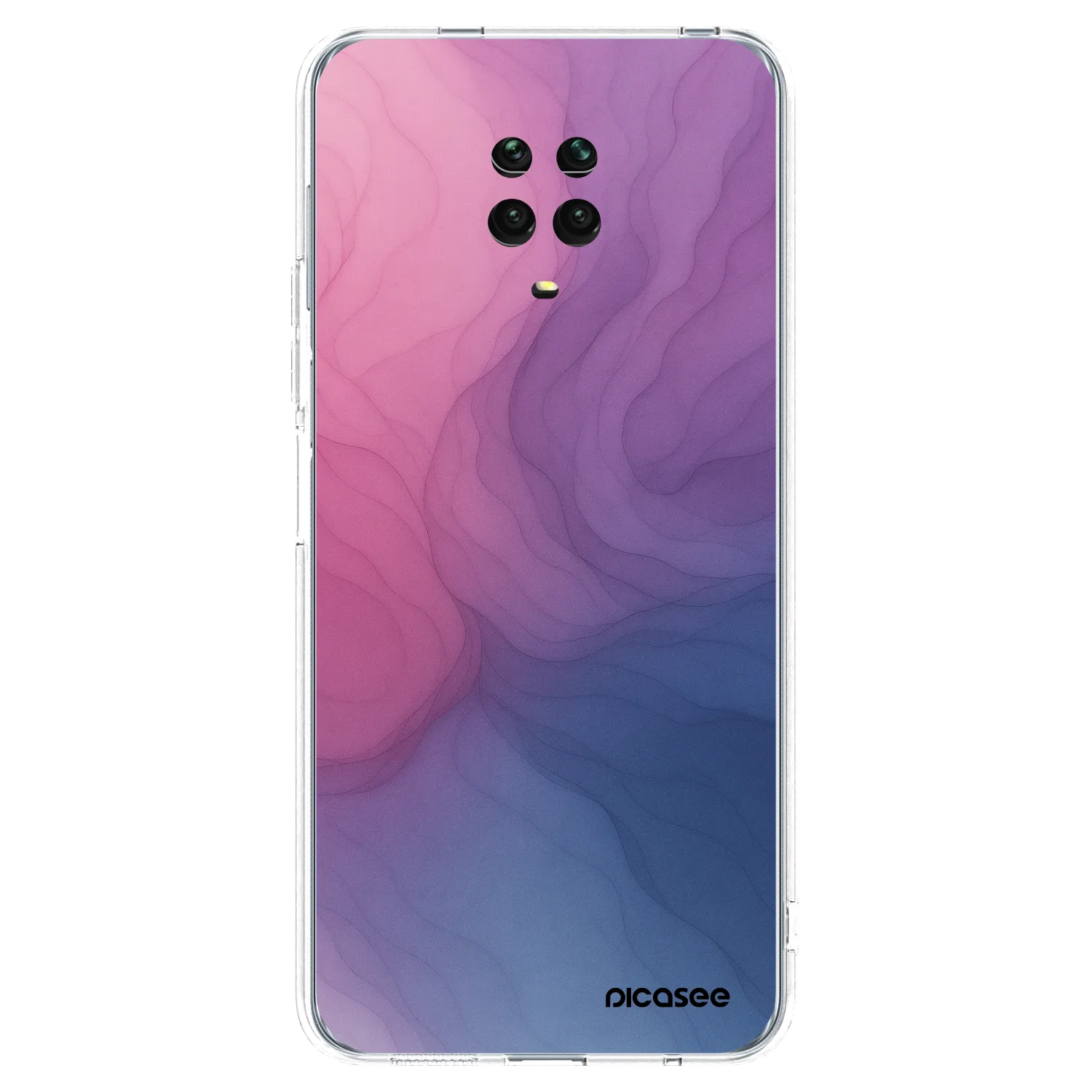 Picasee husă transparentă din silicon pentru Xiaomi Redmi Note 9S - Silk