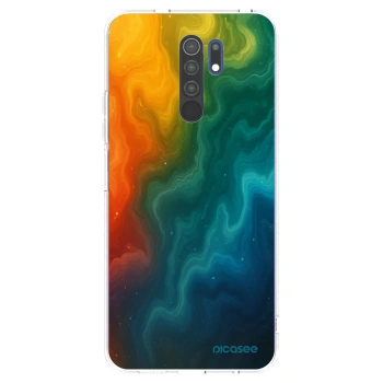 Picasee husă transparentă din silicon pentru Xiaomi Redmi 9 - Solar