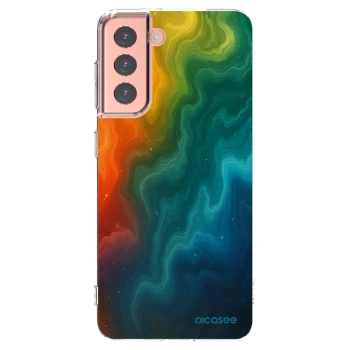 Picasee husă transparentă din silicon pentru Samsung Galaxy S21 5G G991B - Solar