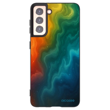 Picasee husă neagră din silicon pentru Samsung Galaxy S21 5G G991B - Solar