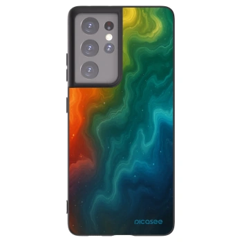 Picasee husă neagră din silicon pentru Samsung Galaxy S21 Ultra 5G G998B - Solar