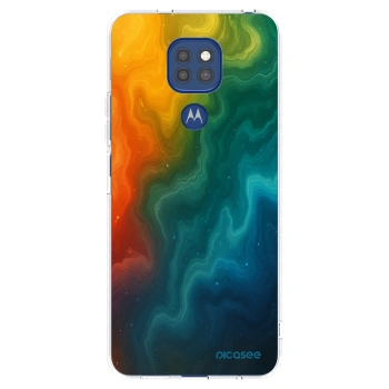 Picasee husă transparentă din silicon pentru Motorola Moto G9 Play - Solar