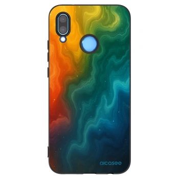Picasee husă neagră din silicon pentru Huawei P20 Lite - Solar
